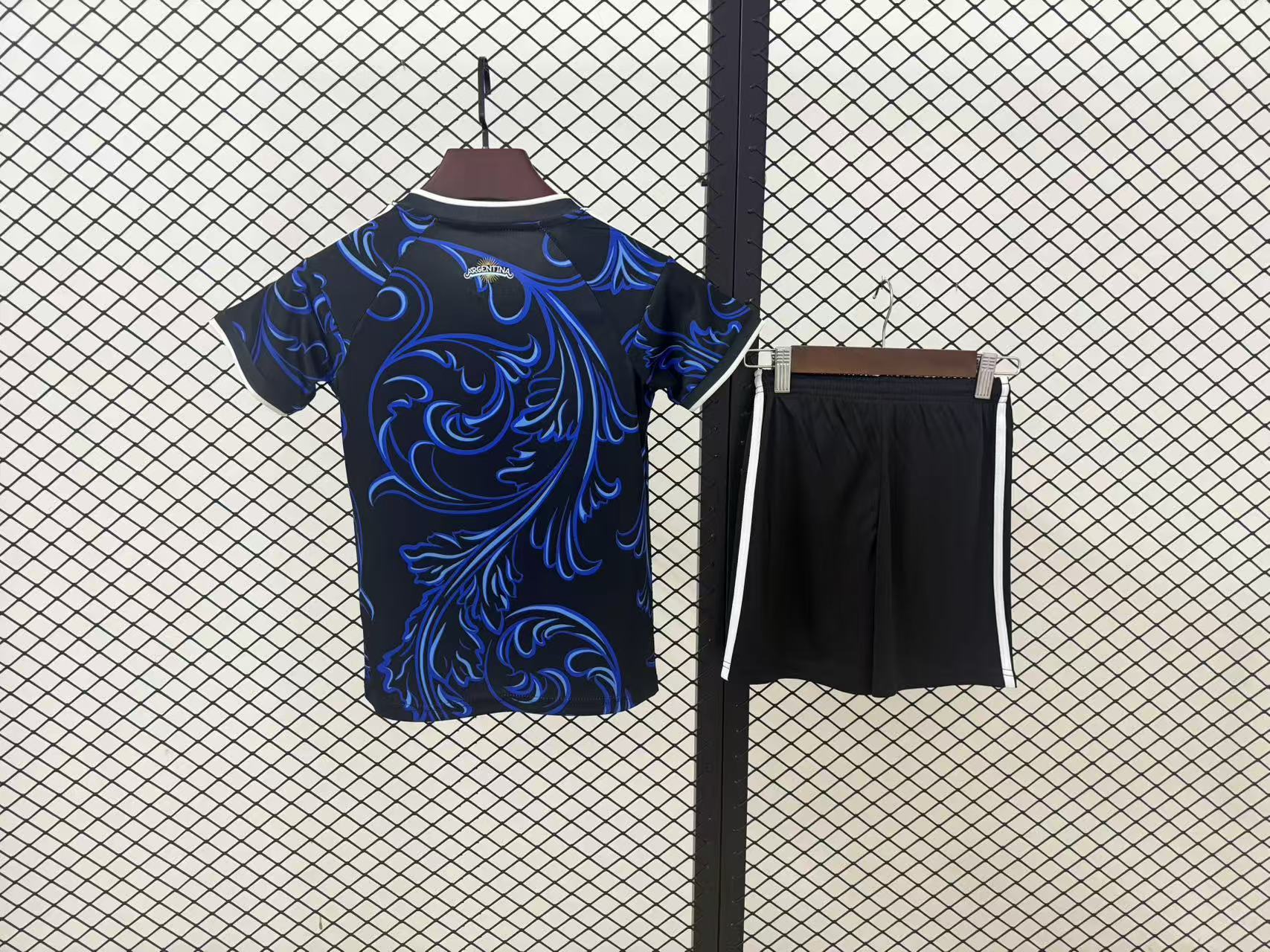 Argentina 26/27 Kids Away Jersey — back