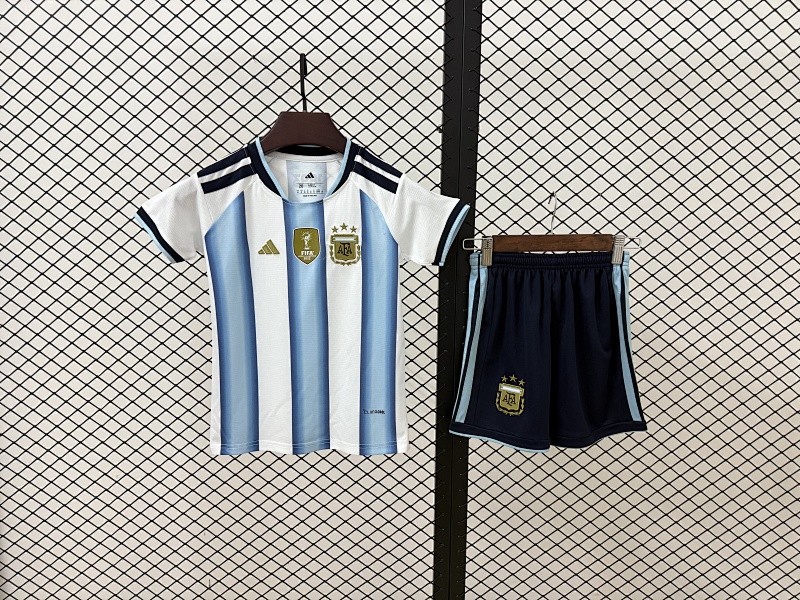 Argentina 26/27 Kids Home Jersey