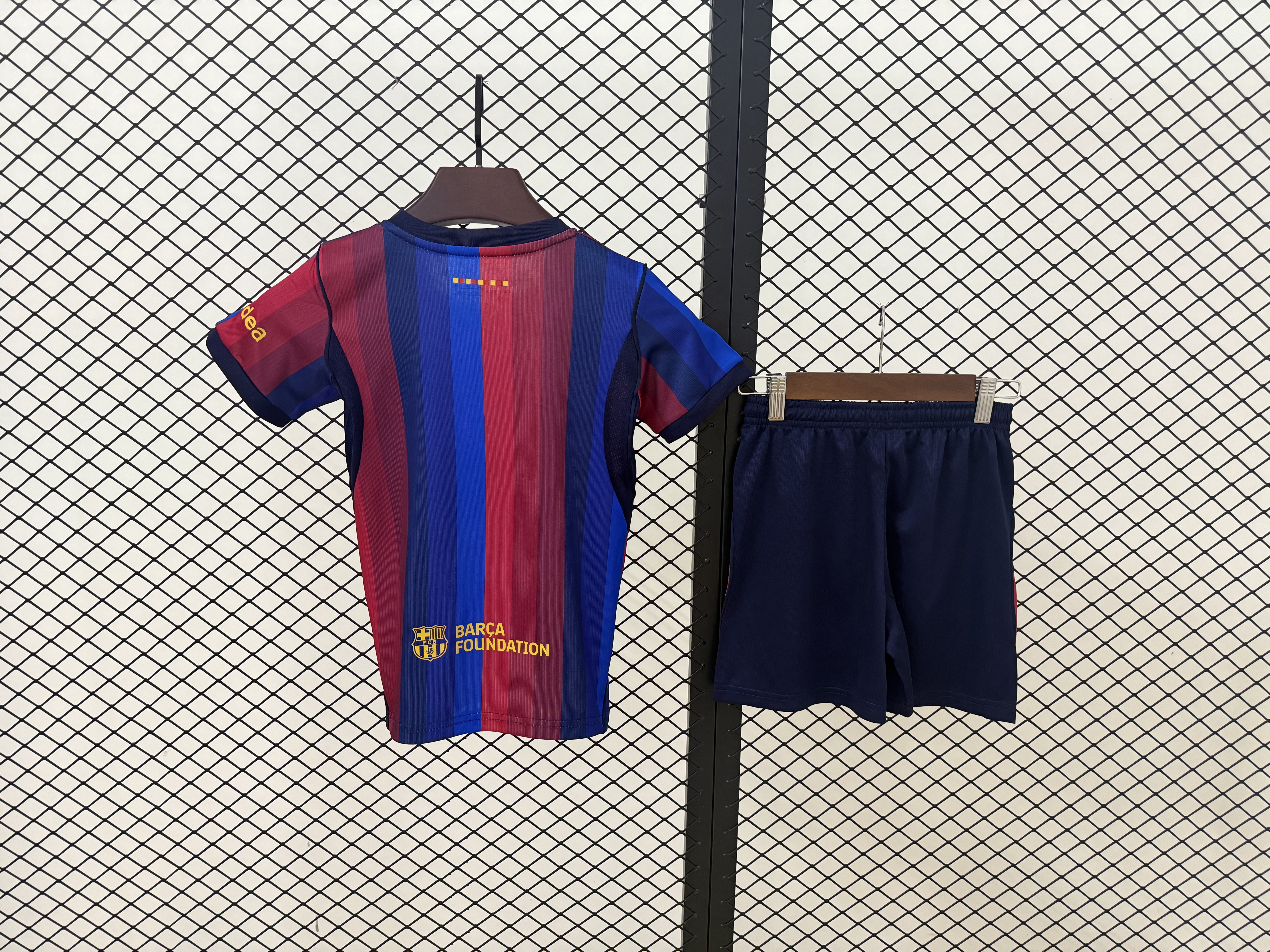 Barcelona 26/27 Kids Home Jersey — back