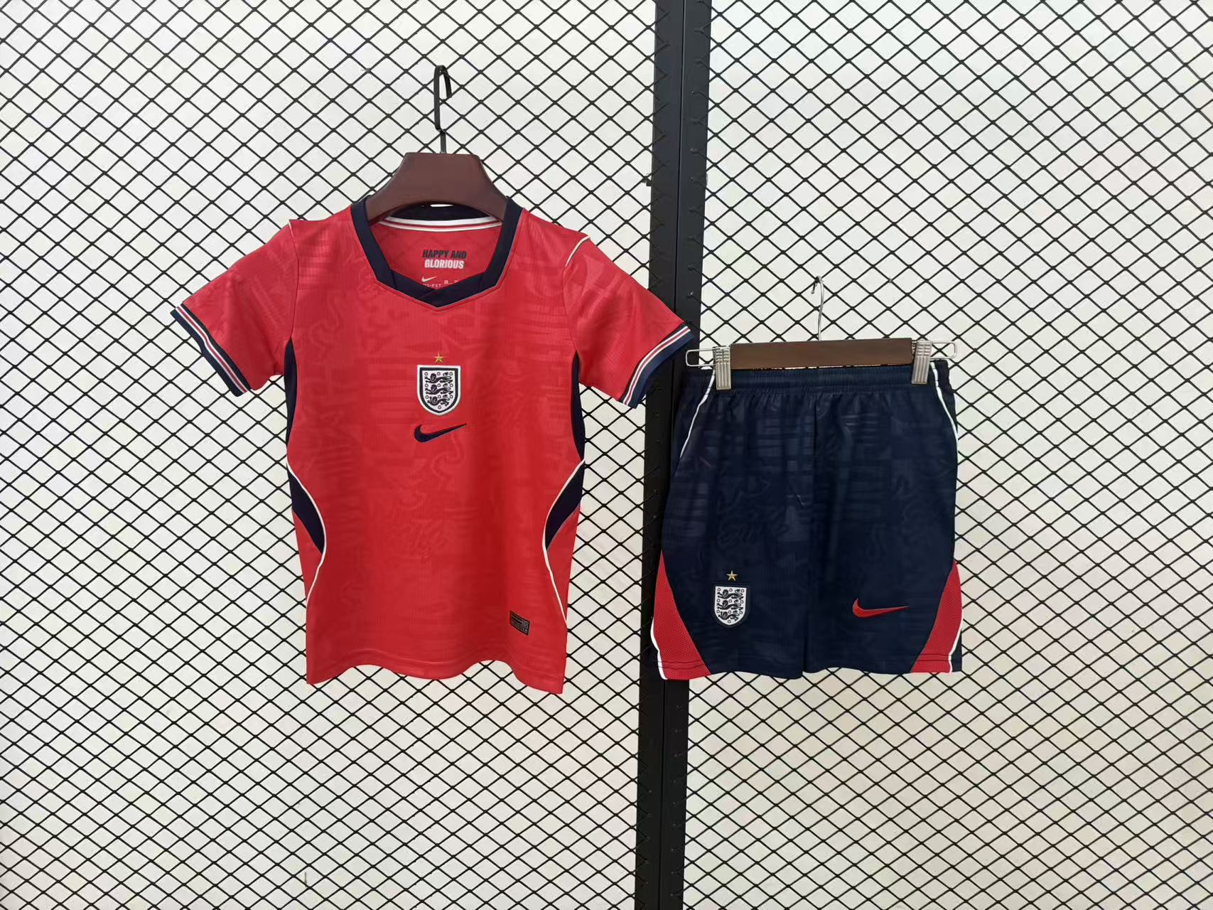 England 26/27 Kids Away Jersey — front
