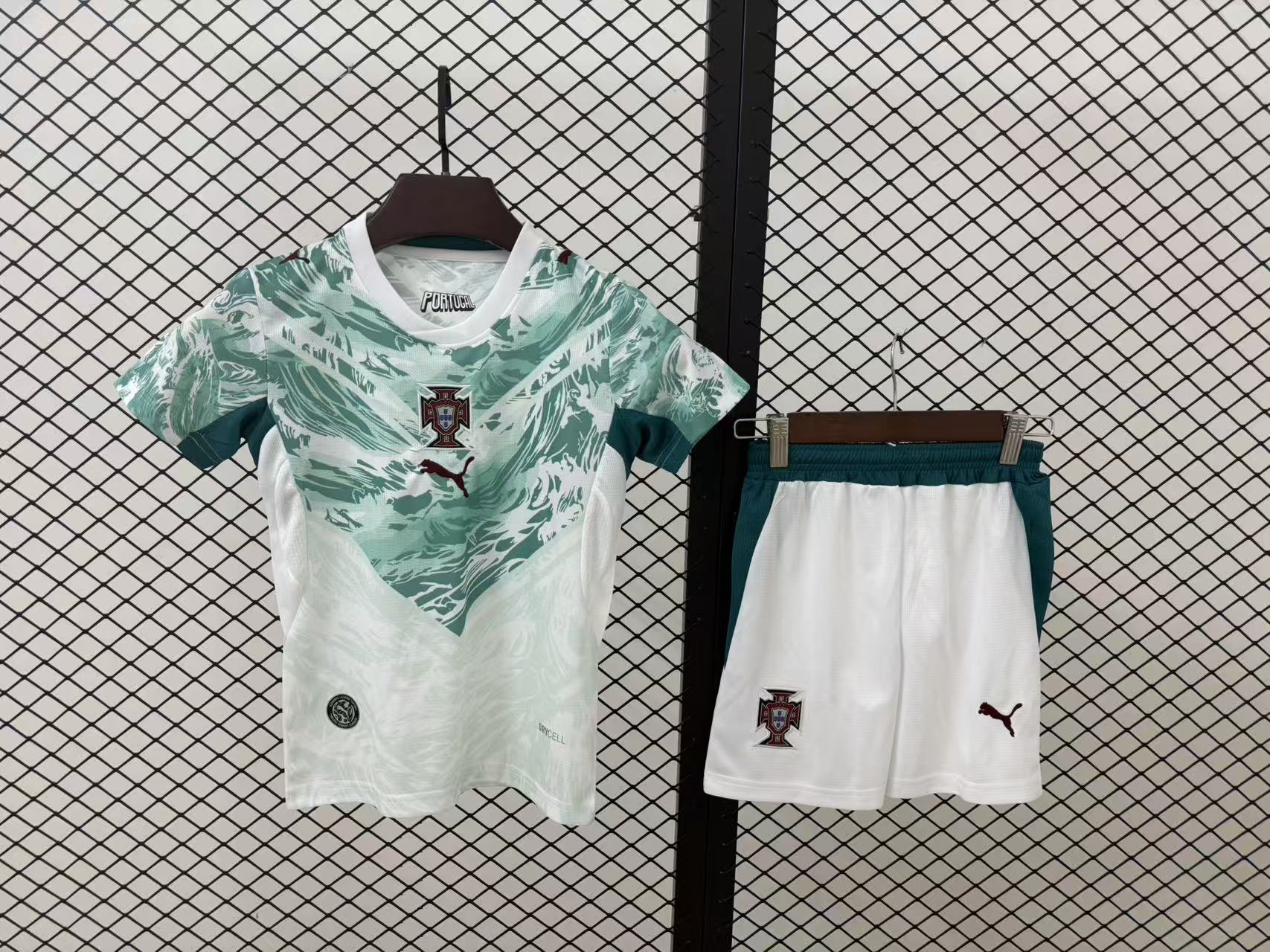 Portugal 26/27 Kids Away Jersey — front