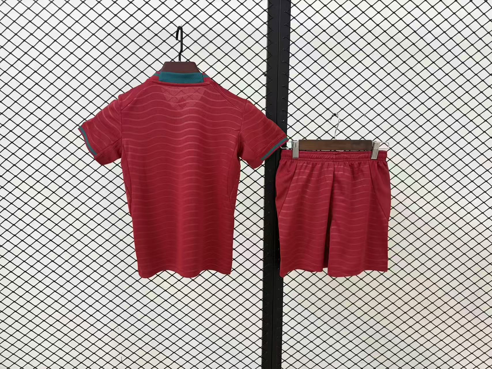 Portugal 26/27 Kids Home Jersey — back