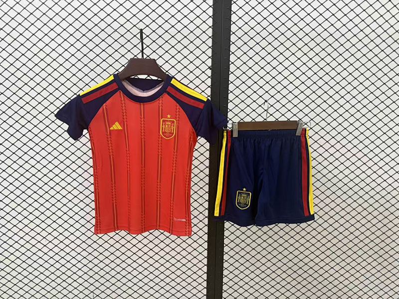 Spain 26/27 Kids Home Jersey