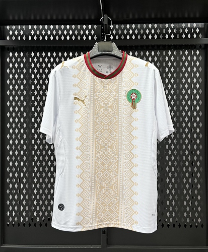 Morocco 26/27 Away Jersey — White